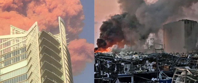 بیروت دھماکوں
