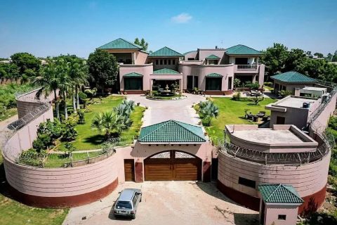 سابق صدر جنرل پرویز مشرف کا گھر