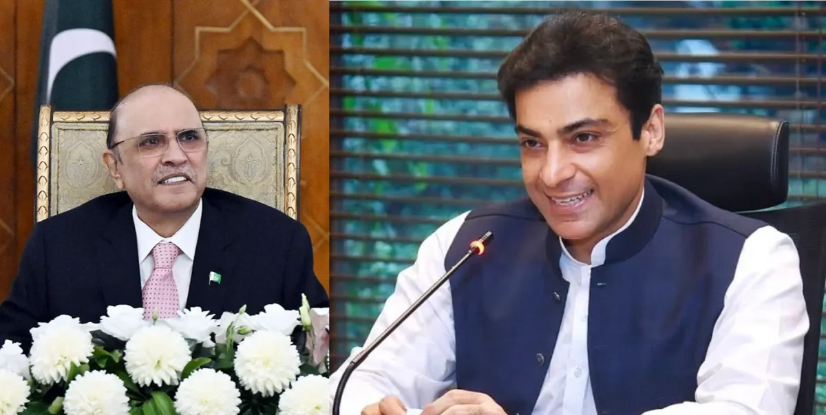 Asif Ali Zardari & Hamza Shahbaz