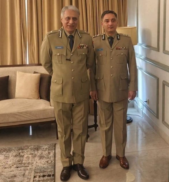 سابق آئی جی پنجاب ڈاکٹر عثمان انور اور سی سی ڈی کے سربراہ سہیل ظفر چٹھہ