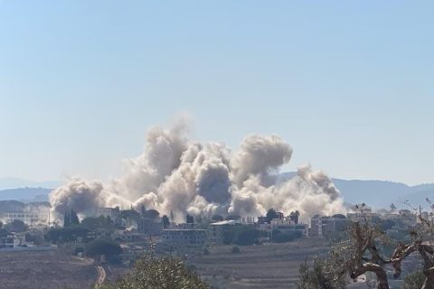 جنوبی لبنان میں اسرائیلی افواج